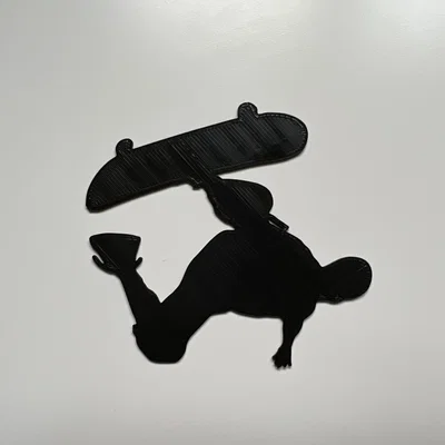 Mô hình trang trí tường Skater Wall Art #2 cá tính