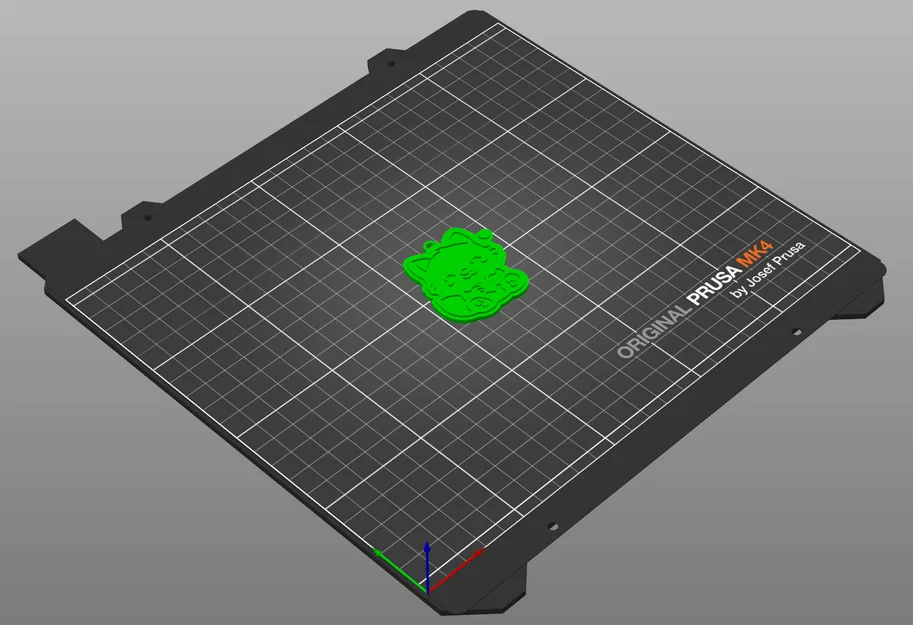 Móc khóa chú sói nhỏ (Cute Wolf Keychain) in 3D siêu đáng yêu - Image 2