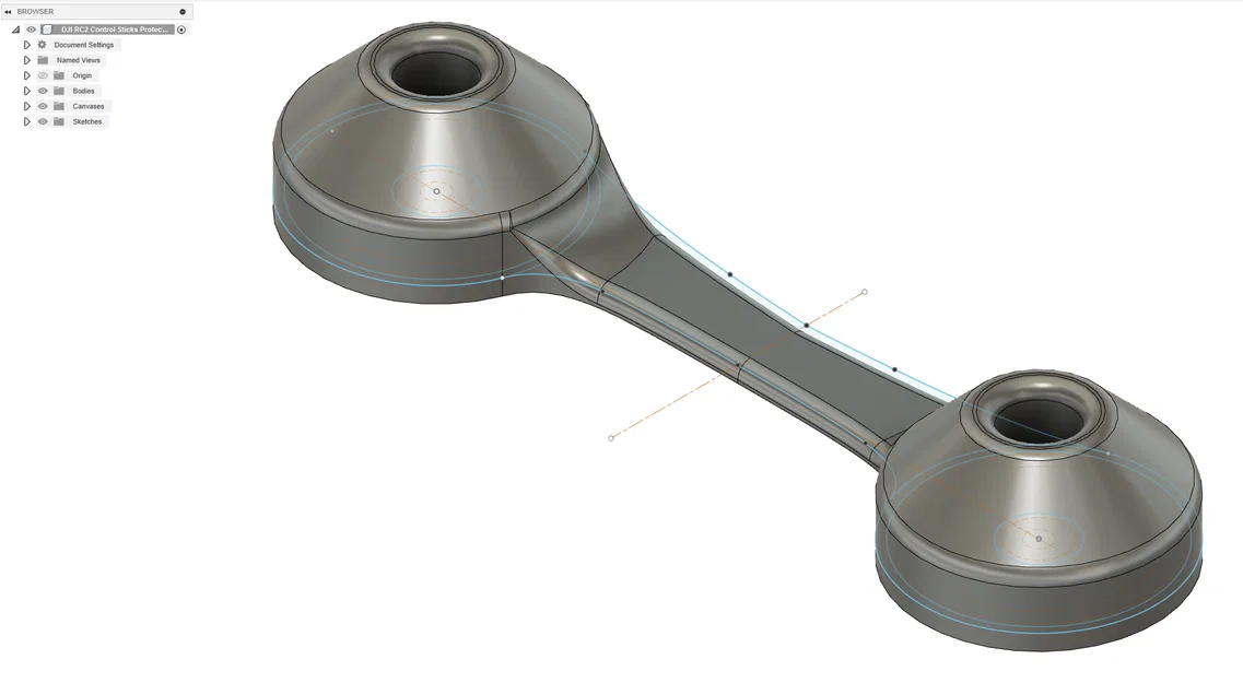 Tấm chắn cần điều khiển (Control Stick Shield) cho DJI RC2 Drone Controller - Image 5