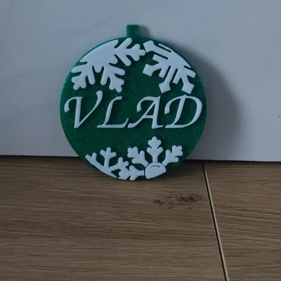 Đồ trang trí Giáng Sinh (Ornament) có thể thêm tên theo ý bạn
