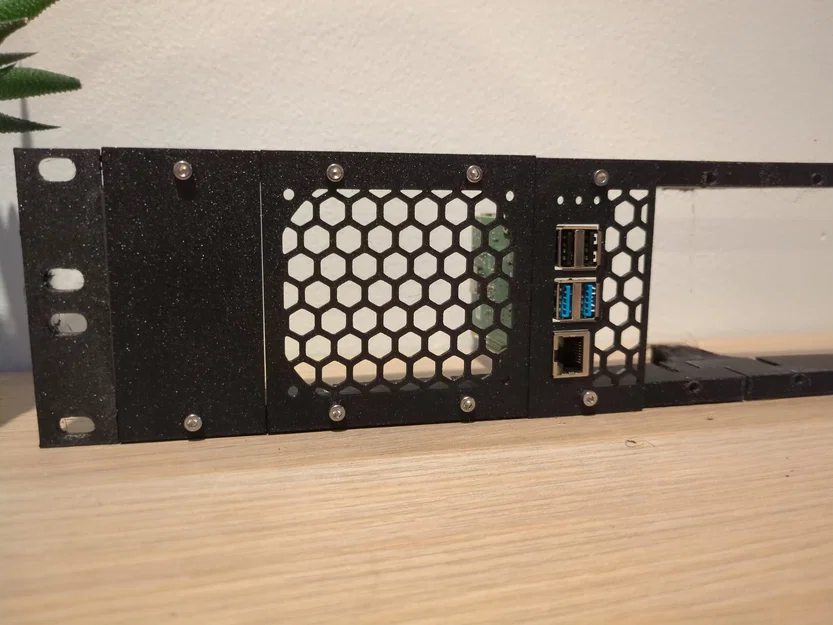 Tấm Rack Panel 19" DAP 2U (Modular Racking System) - Image 2