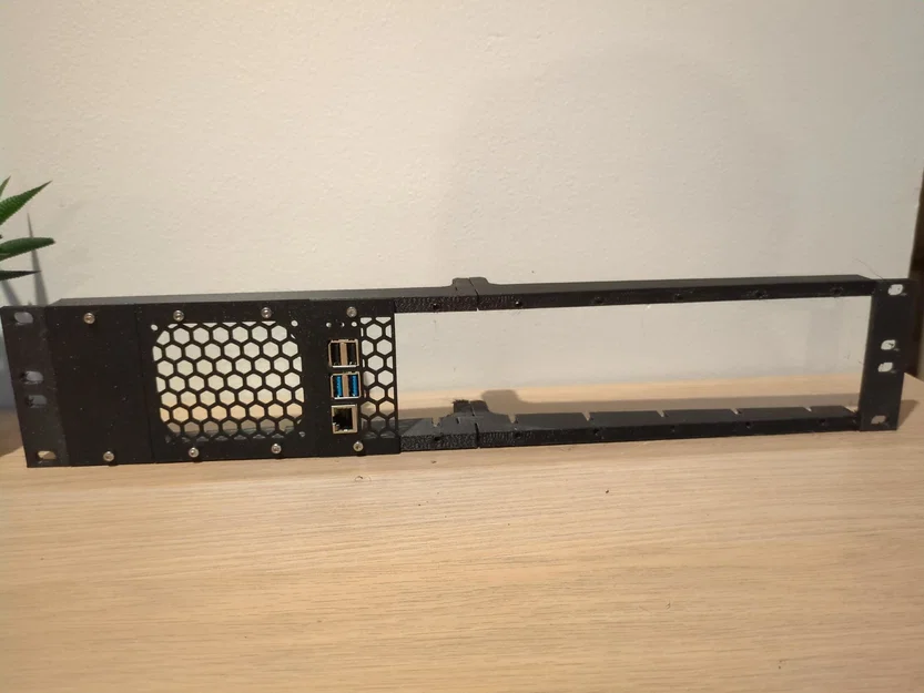 Tấm Rack Panel 19" DAP 2U (Modular Racking System) - Image 3