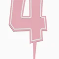 Cake Topper Sinh Nhật dạng số 0-9 - Thumbnail 7