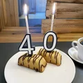 Bộ Số Bánh Sinh Nhật & Đế Cắm Nến (Birthday Cake Numbers & candle holder) - Thumbnail 1