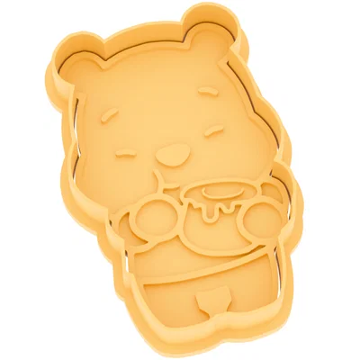 Khuôn cắt bánh quy & stamp Baby Winnie the Pooh