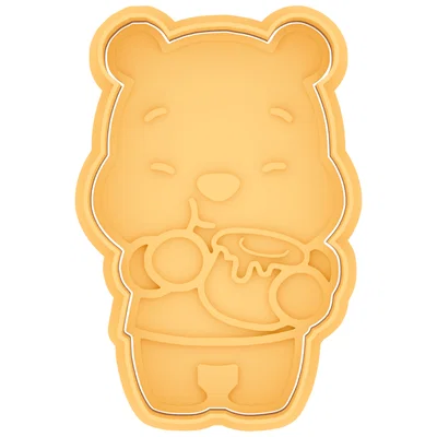 Khuôn cắt bánh quy & stamp Baby Winnie the Pooh