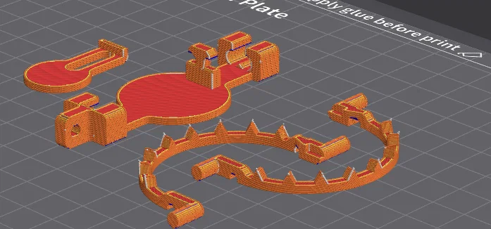 Móc khóa bẫy gấu (Bear Trap Keychain) - Image 1