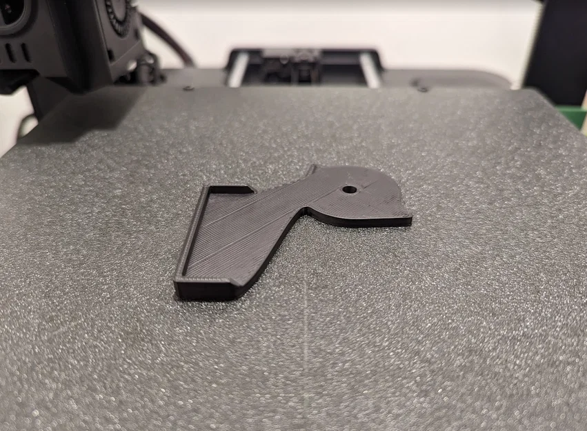 Ender 3 V3 KE - Giá gắn bàn chải vệ sinh nozzle [UPDATED V2] - Image 1