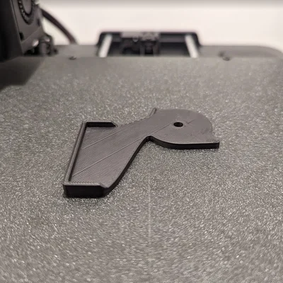 Ender 3 V3 KE - Giá gắn bàn chải vệ sinh nozzle [UPDATED V2]