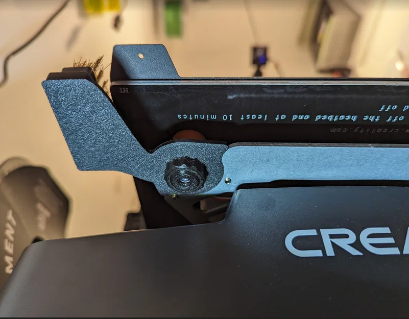 Ender 3 V3 KE - Giá gắn bàn chải vệ sinh nozzle [UPDATED V2] - Image 3