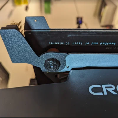 Ender 3 V3 KE - Giá gắn bàn chải vệ sinh nozzle [UPDATED V2]
