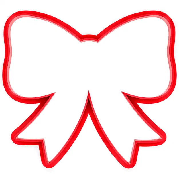 Khuôn cắt bánh quy hình chiếc nơ Giáng sinh 3D độc đáo - Image 2