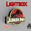 Lightbox Jurassic Park - Đèn LED (Jurassic Park Lightbox - Led Lamp) - Thumbnail 1