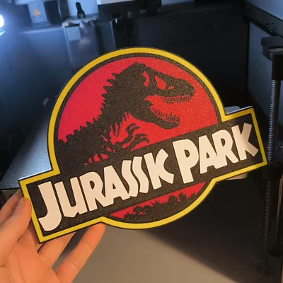 Lightbox Jurassic Park - Đèn LED (Jurassic Park Lightbox - Led Lamp)