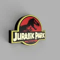 Lightbox Jurassic Park - Đèn LED (Jurassic Park Lightbox - Led Lamp) - Thumbnail 3