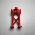 Trụ cầu xương (Skeleton) cho đường tàu gỗ (Brio/Ikea) - Thumbnail 5