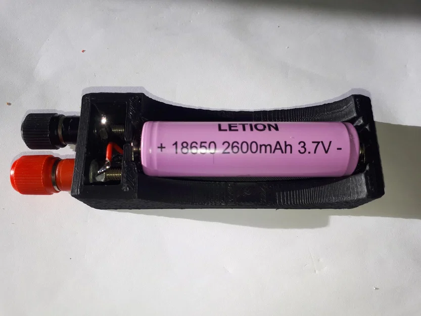 Khay sạc/test pin 18650 nối với máy test pin ZB2L3 (hoặc tương tự) - Image 1