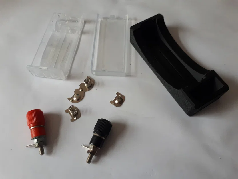 Khay sạc/test pin 18650 nối với máy test pin ZB2L3 (hoặc tương tự) - Image 3