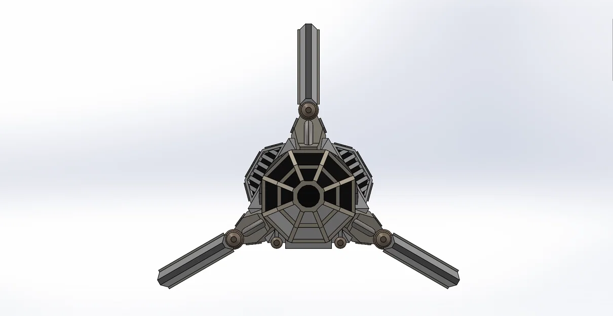 StarWars TIE Phantom tỉ lệ X-Wing, có mount point kiểu Armada - Image 2