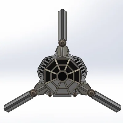StarWars TIE Phantom tỉ lệ X-Wing, có mount point kiểu Armada
