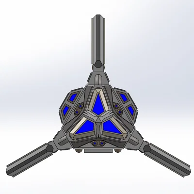StarWars TIE Phantom tỉ lệ X-Wing, có mount point kiểu Armada