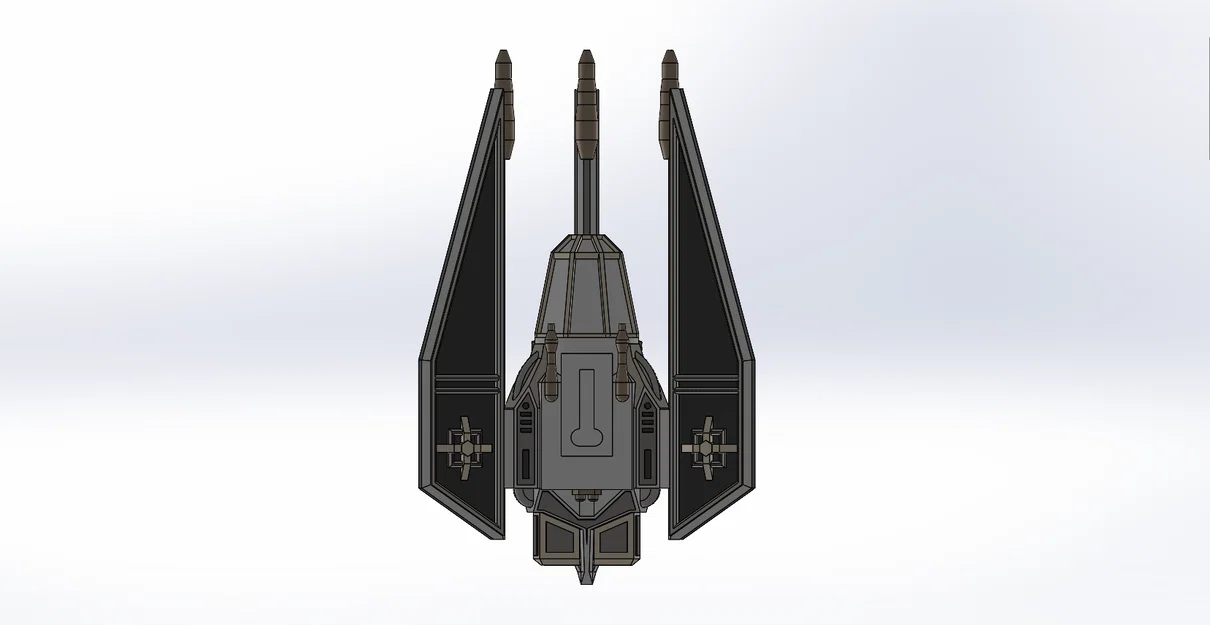 StarWars TIE Phantom tỉ lệ X-Wing, có mount point kiểu Armada - Image 5