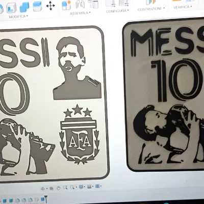 Mô hình trang trí Lionel Messi 3D - Tôn vinh huyền thoại bóng đá