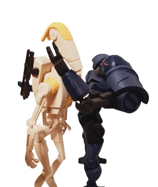 DT Sentry Droid kit card Star Wars – mô hình action figure lắp ráp - Image 6