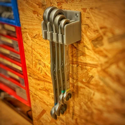 Holder gắn tường/Skadis cho Wera Joker 4 (6000) – bộ cờ lê 10/13/17/19mm