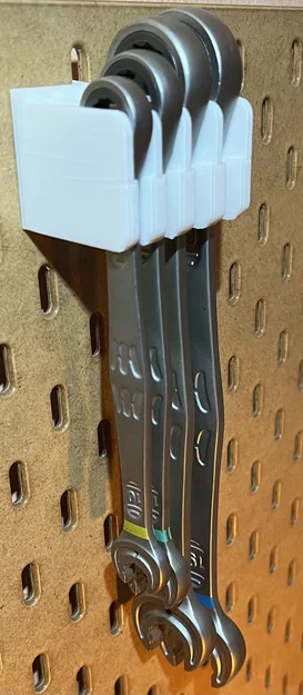 Holder gắn tường/Skadis cho Wera Joker 4 (6000) – bộ cờ lê 10/13/17/19mm - Image 4