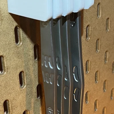 Holder gắn tường/Skadis cho Wera Joker 4 (6000) – bộ cờ lê 10/13/17/19mm