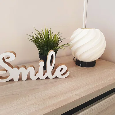 Đèn Bàn Spiral Đẹp Có WiFi (Wifi Beautiful Spiral Lamp)