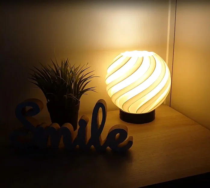 Đèn Bàn Spiral Đẹp Có WiFi (Wifi Beautiful Spiral Lamp) - Image 3