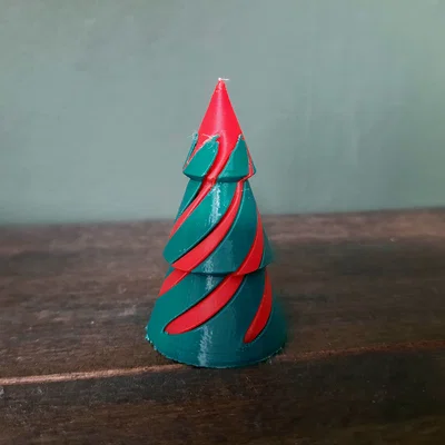 Mô hình cây thông Noel Fidget 3D độc đáo không cần support