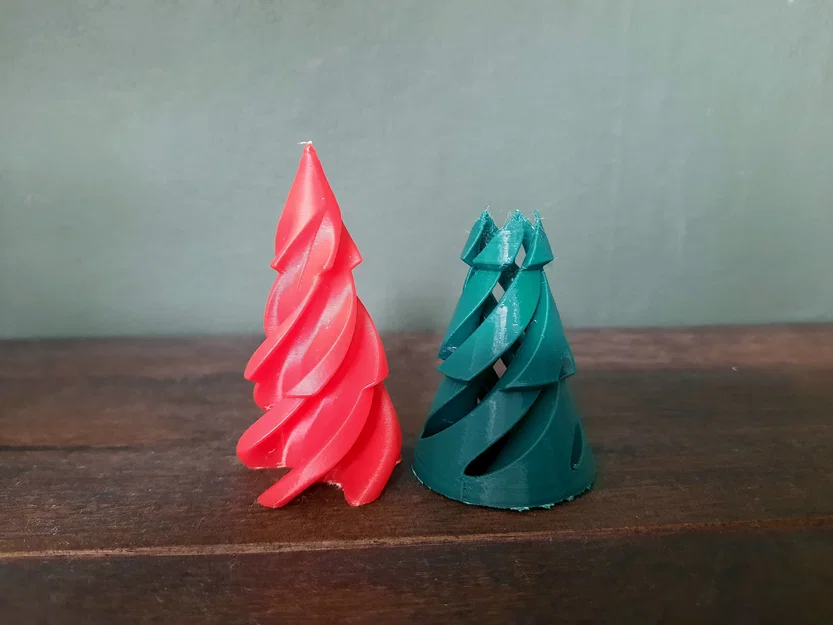 Mô hình cây thông Noel Fidget 3D độc đáo không cần support - Image 2