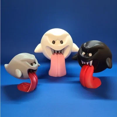 Mario Boo Ghost (Boo ma trong series Mario) - File in 3D