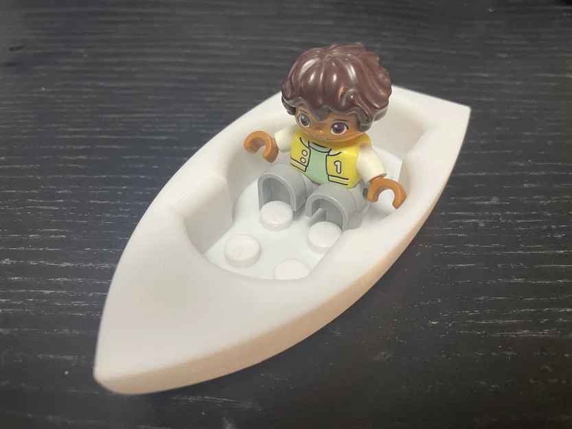 Thuyền nhỏ đơn giản cho Lego Duplo - Image 1