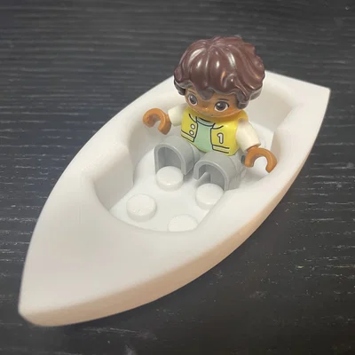 Thuyền nhỏ đơn giản cho Lego Duplo