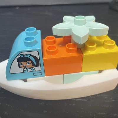 Thuyền nhỏ đơn giản cho Lego Duplo