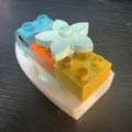 Thuyền nhỏ đơn giản cho Lego Duplo - Thumbnail 3