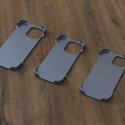 Ốp lưng iPhone 15, 15 Pro, 15 Pro Max tối giản có logo