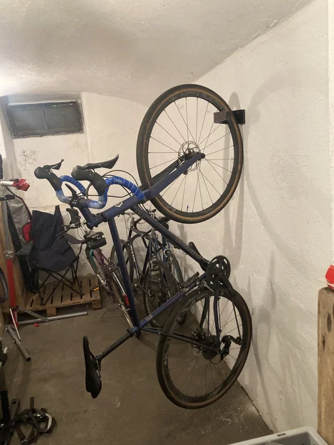 Móc Treo Xe Đạp Dọc Gắn Tường (Góc 60°) - Image 3