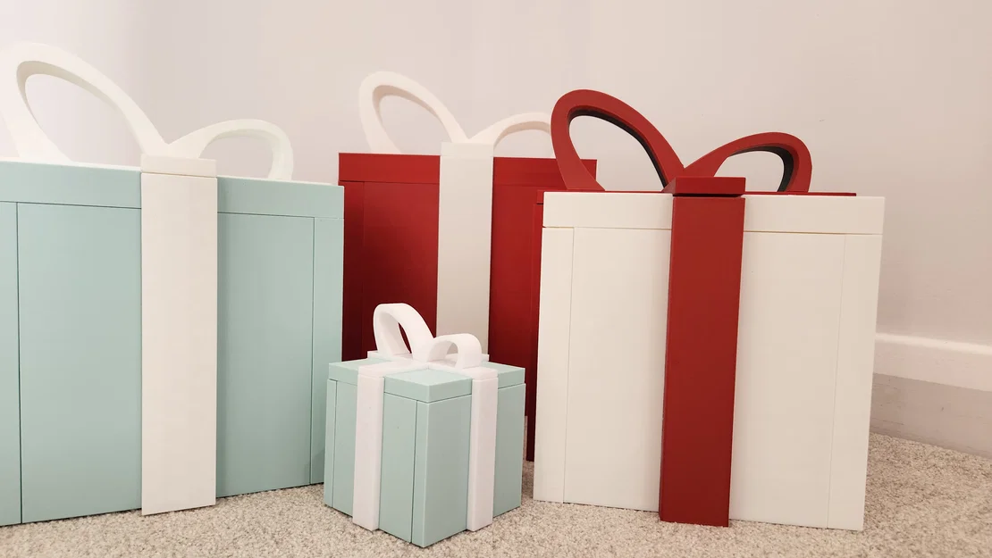 Hộp Quà (Gift Box) In 3D - Image 1