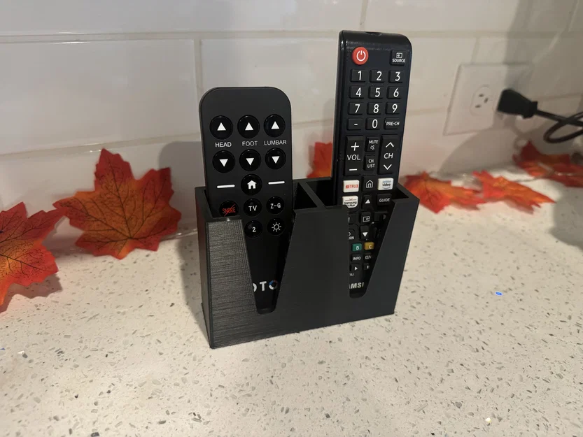 Khay đựng remote cỡ rộng - Giải pháp 3D thông minh cho ngôi nhà ngăn nắp - Image 1