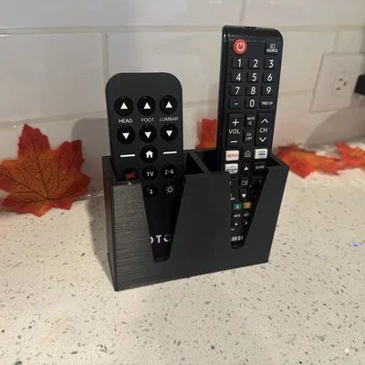 Khay đựng remote cỡ rộng - Giải pháp 3D thông minh cho ngôi nhà ngăn nắp