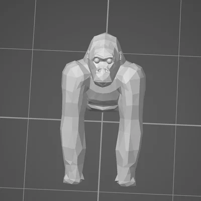 Mô hình 3D Gorilla từ Animal Company - File in chất lượng cao
