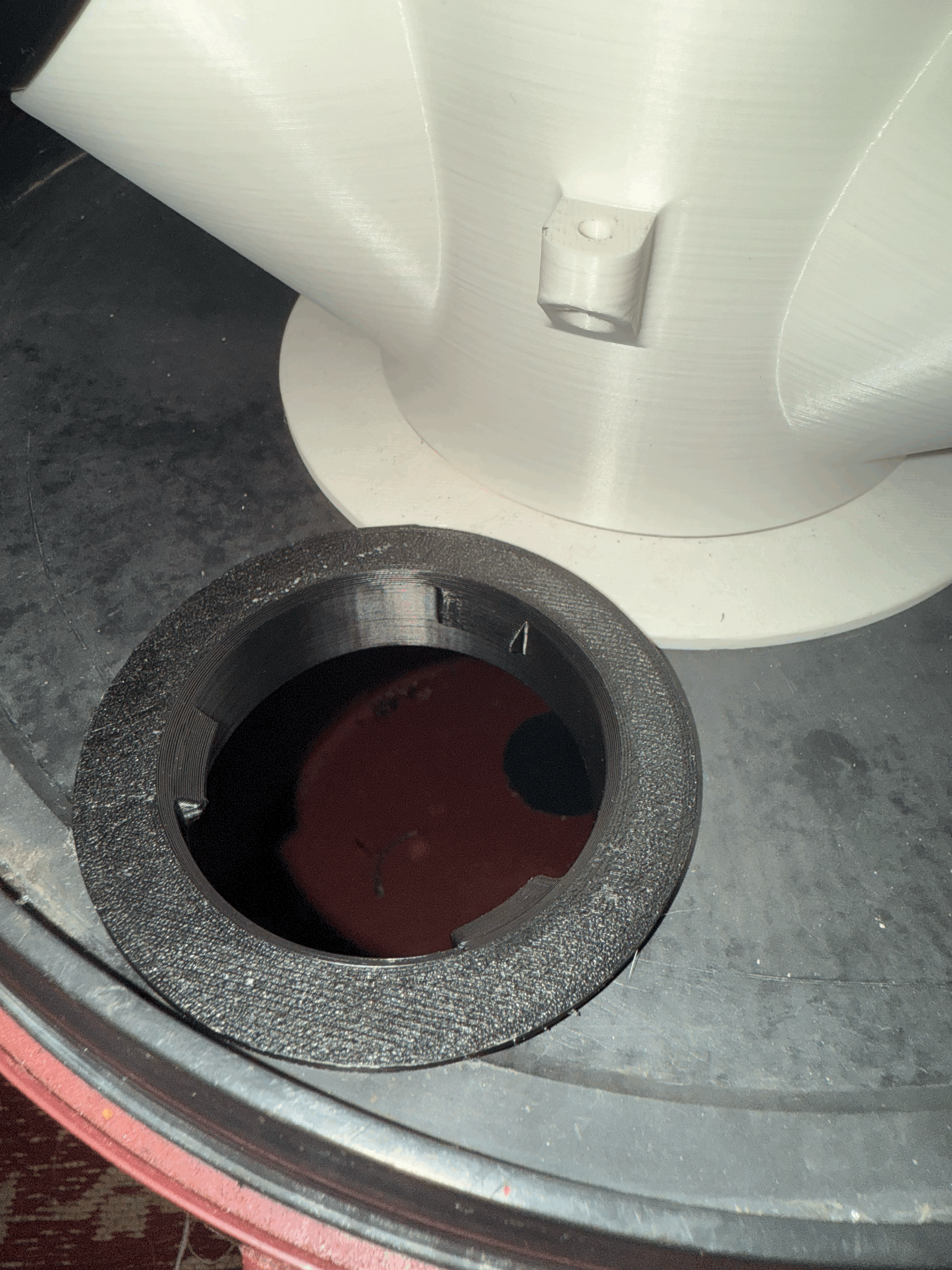 Bộ nắp và lỗ tiếp nước cho tháp thủy canh Modular Hydroponic Tower