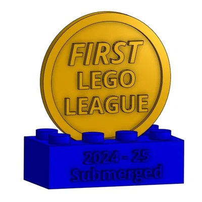 Cúp khối Lego First Lego League