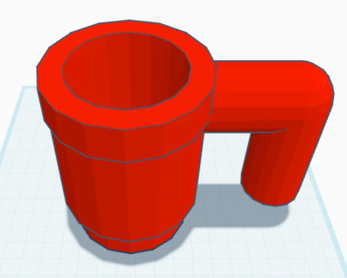 Ly Cốc Nhựa Cho Nhân Vật Lego Tỷ Lệ 10:1 - Mẫu In 3D Sáng Tạo - Image 1