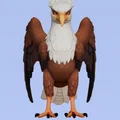 Mô hình đại bàng 3D trang trí (Eagle - Aguila) sắc nét - Thumbnail 2